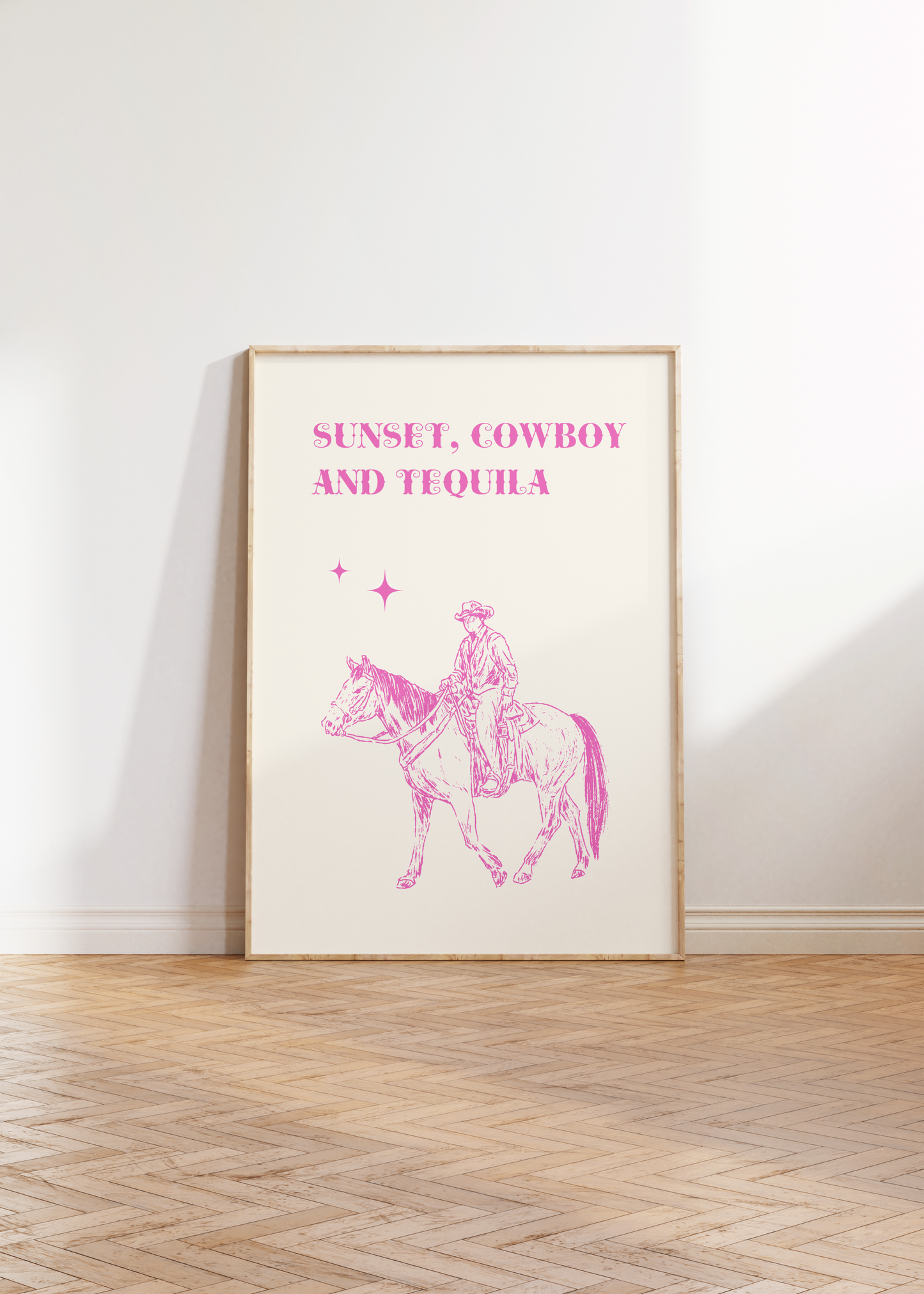 Sunset, Cowboy and Tequila