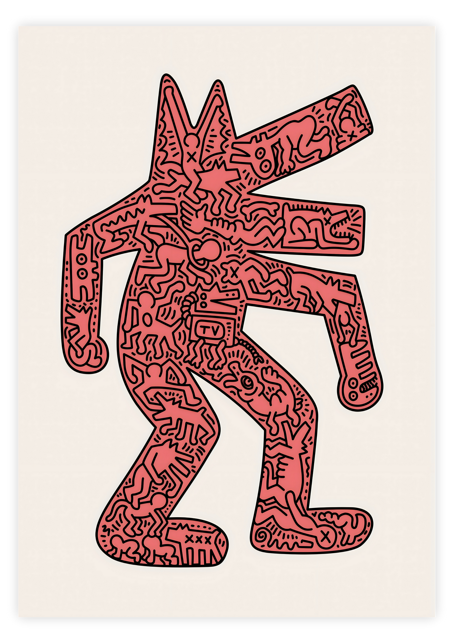 Keith Haring N°23