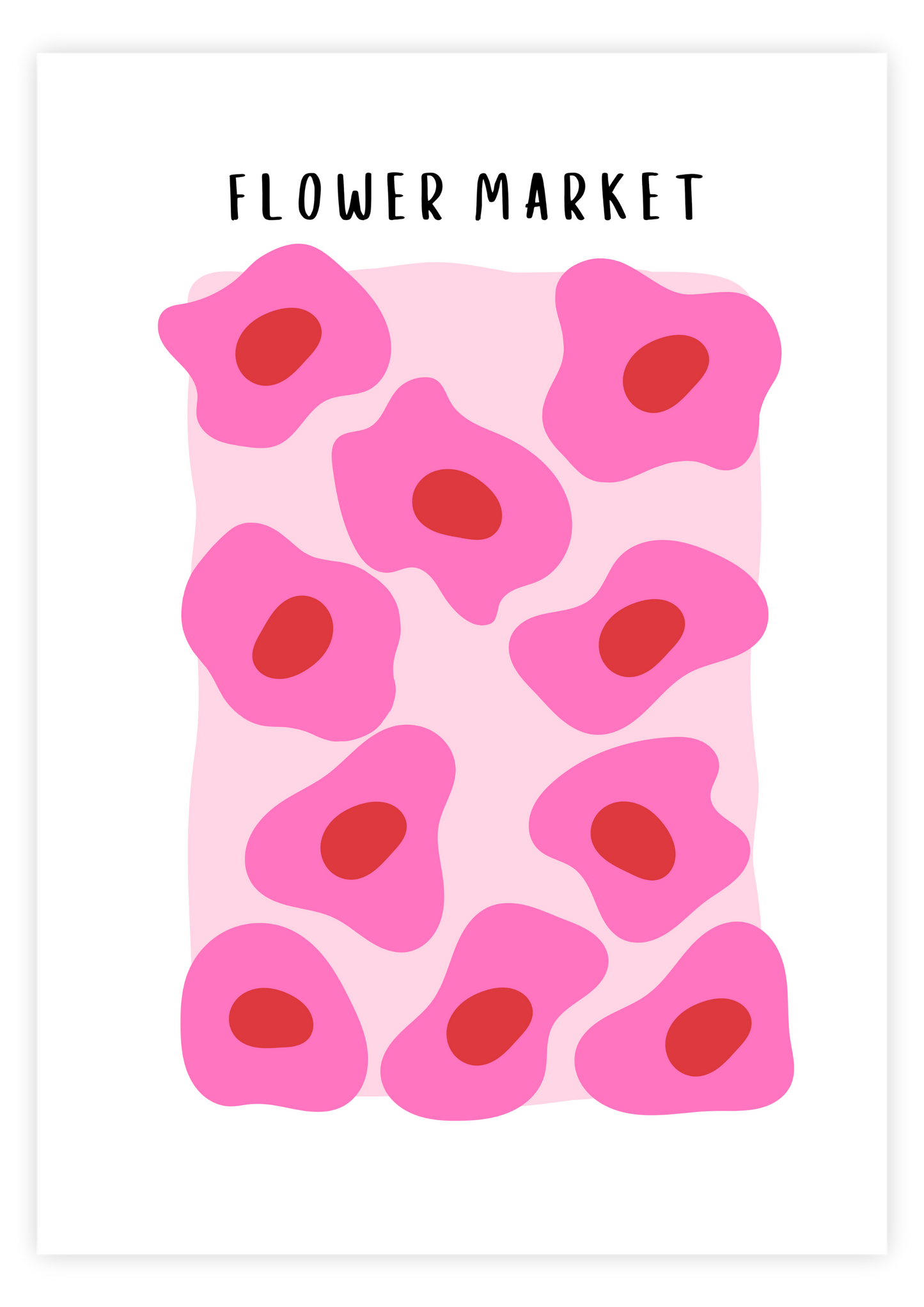 Flower Market - Double Pink