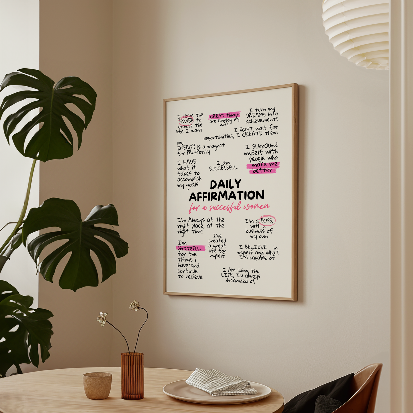 Daily Affirmation - Successful Women