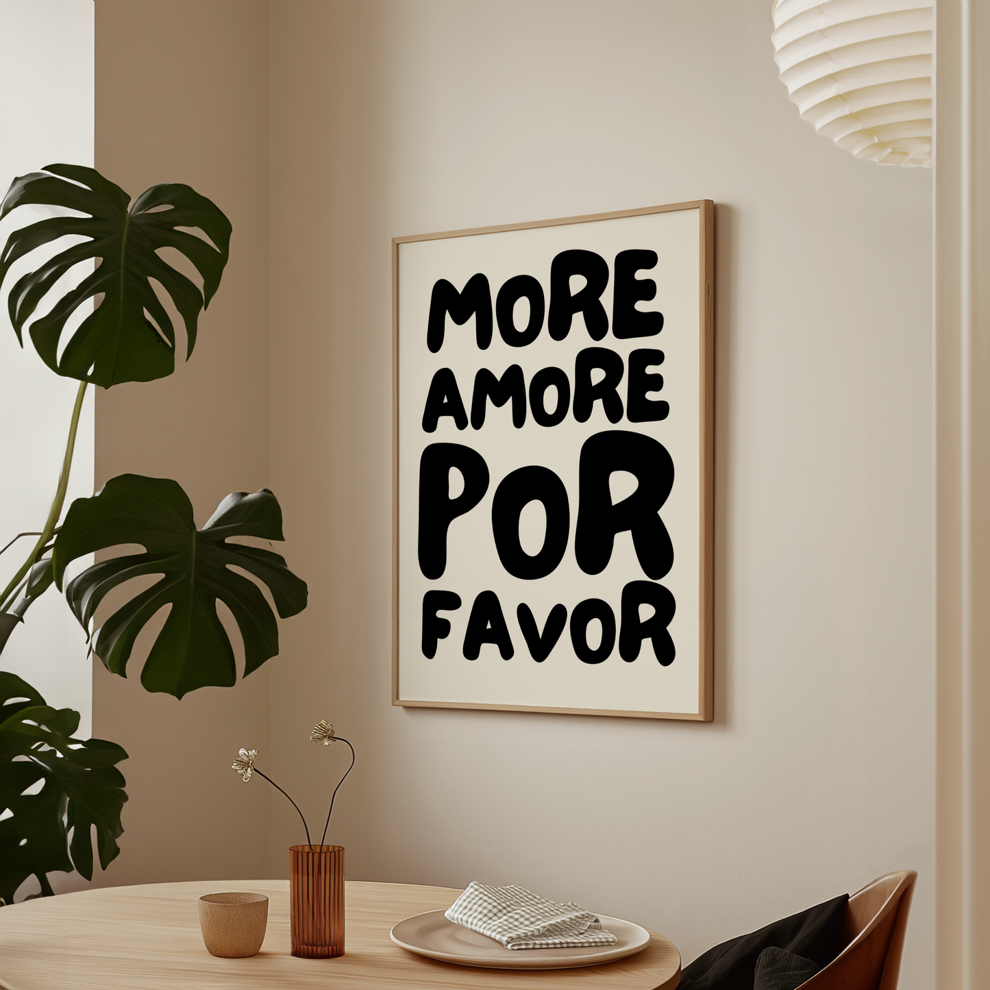 Mor Amor Por Favor - Black