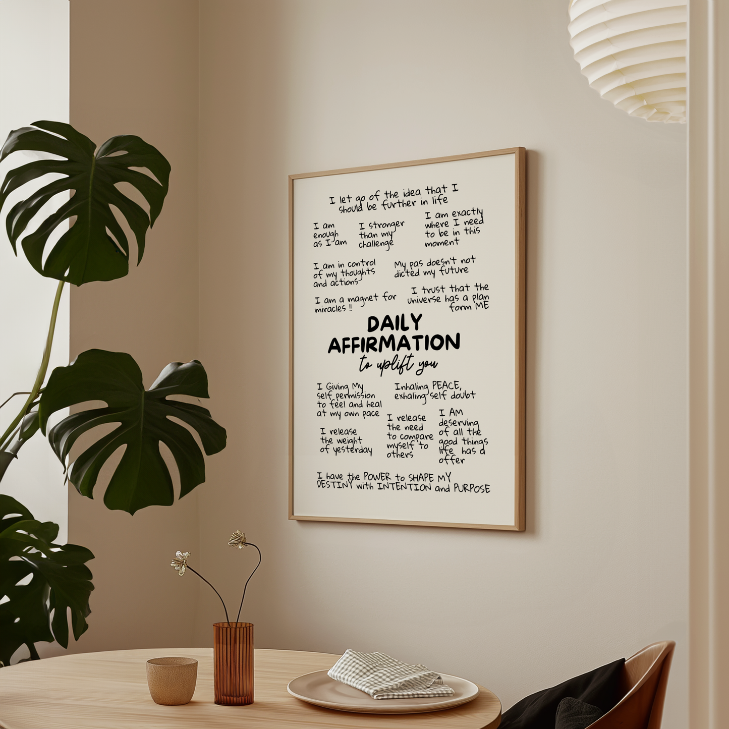 Daily Affirmation - To Uplift You