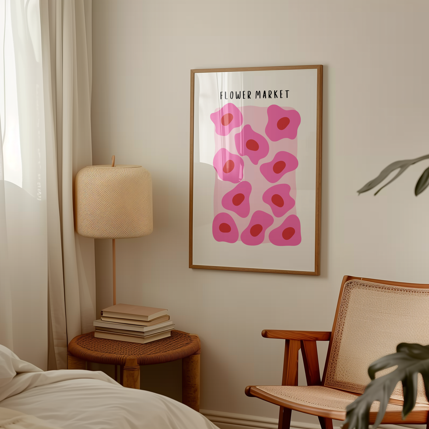 Flower Market - Double Pink