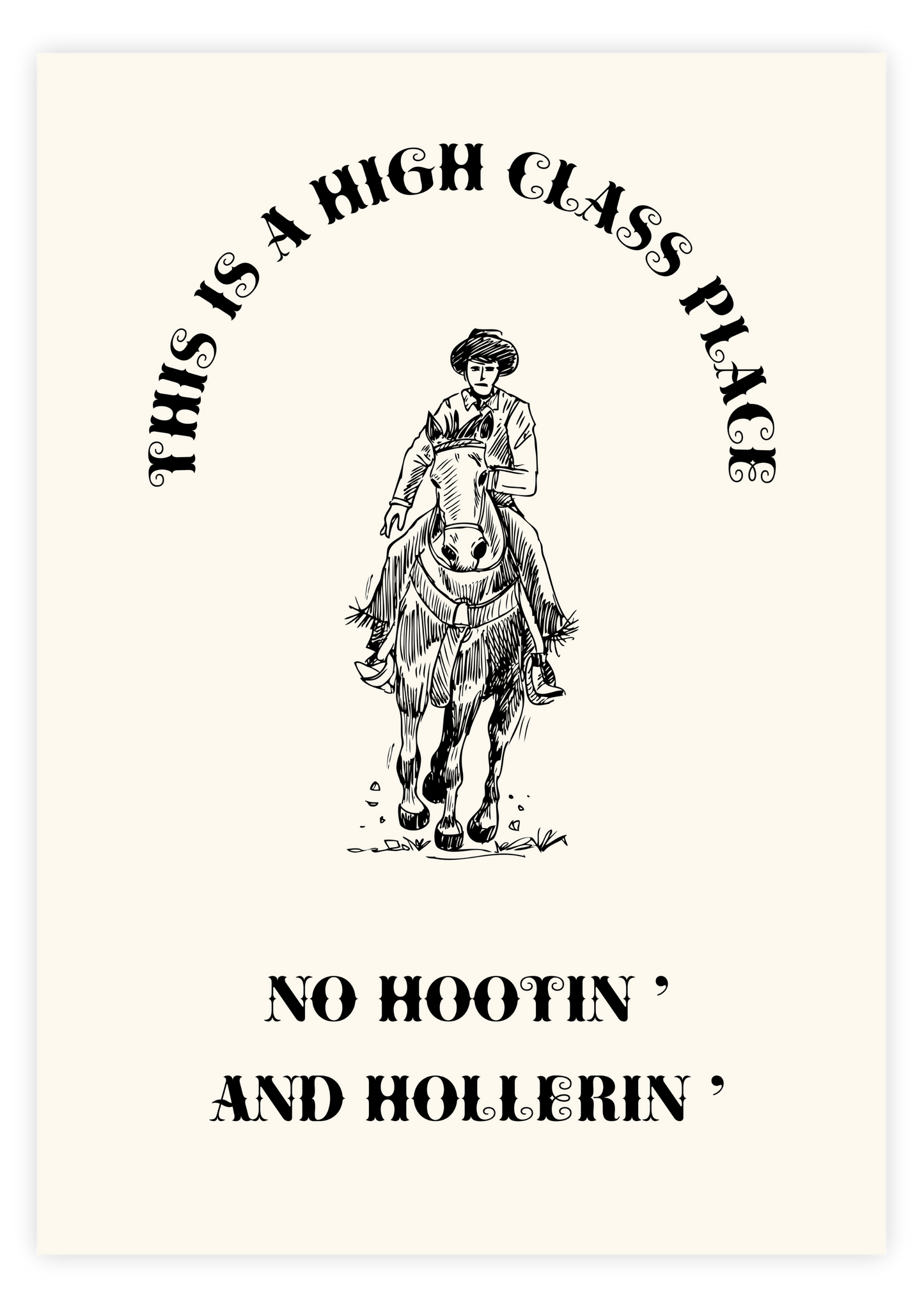 No Hootin' And Hollerin'