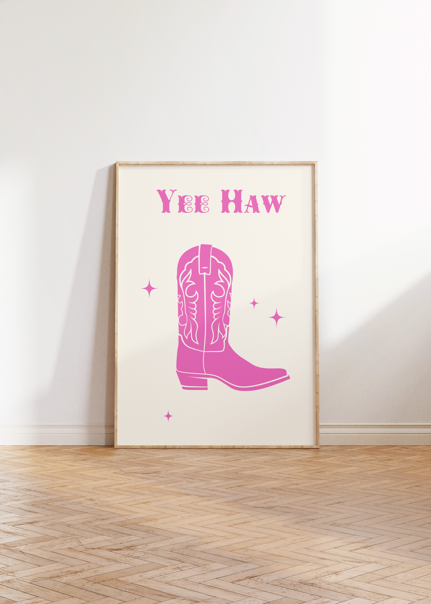 Yee Haw Pink Boot