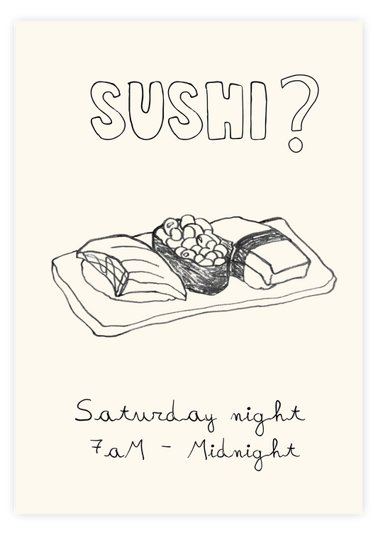 Sushi ?