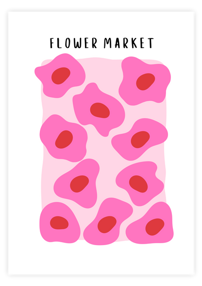 Flower Market - Double Pink