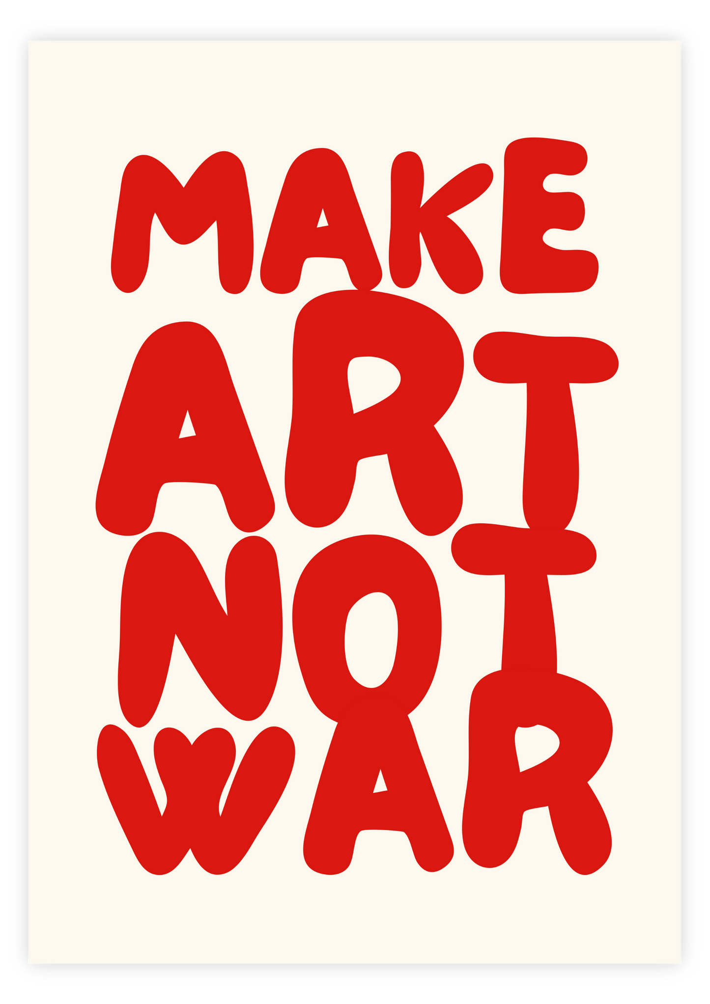 Make Art Not War